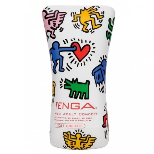 Tenga 日本TENGA x 美國Keith Haring 柔情吸吮軟膠杯